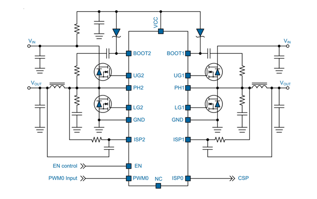 uP1961S Typical Application Circuit