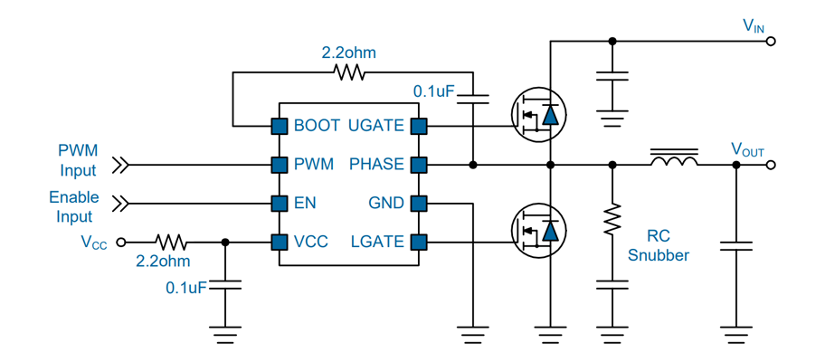 uP1991S Typical Application Circuit