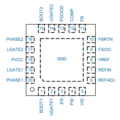 uP1666Q-PIN-1