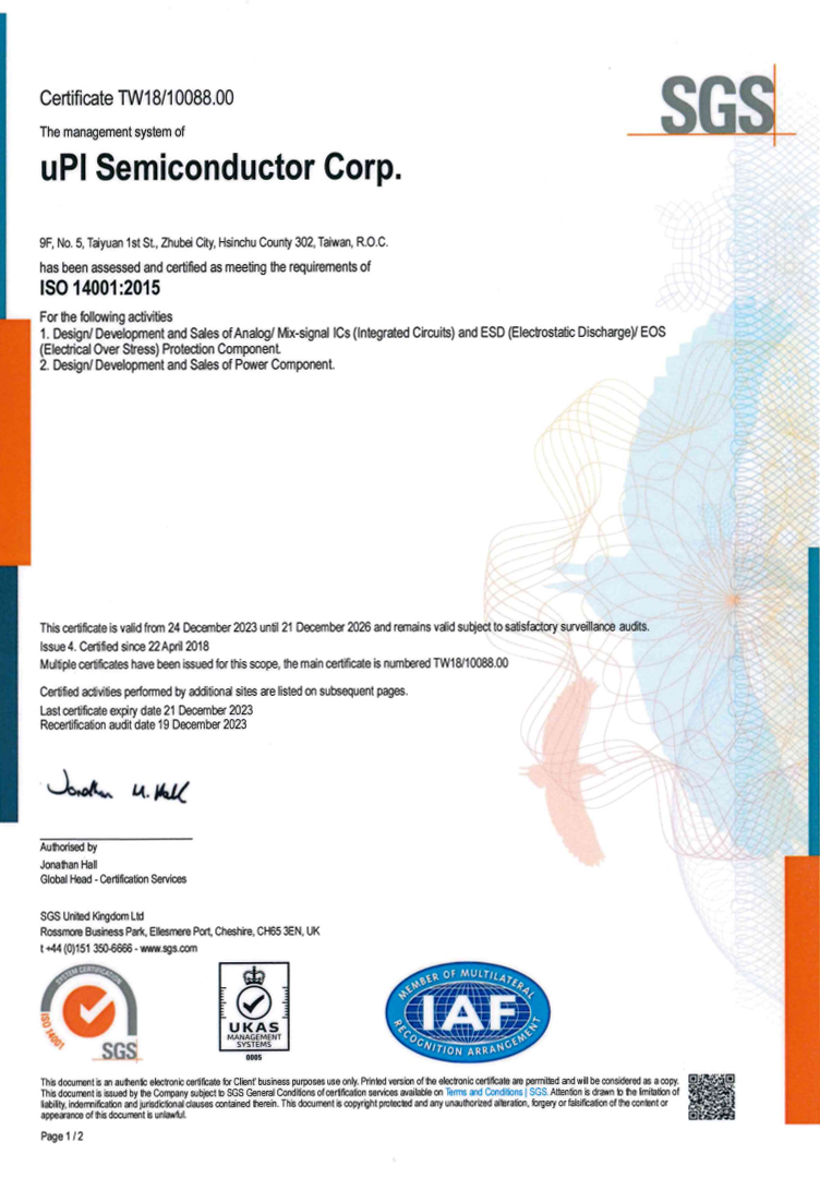 Certification